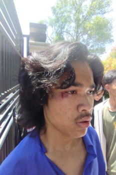 Sidang Kyai Amar di PN Binjai Ricuh, Santri Dikeroyok & Polisi Selidiki Pelakunya

