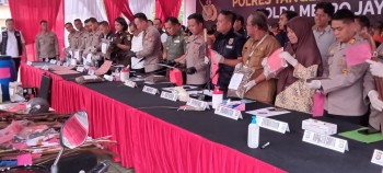 Polres Tangerang Selatan Berhasil Ungkap Puluhan Kasus Kejahatan Jalanan Selama Januari-Februari 2025