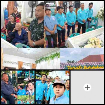 Jajaran DPW PROGIB SUMUT Melayat Ke Rumah Duka Keluarga Dewan Penasehat di Binjai