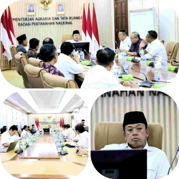 Terima Audiensi BIG, Menteri Nusron Perkuat Kolaborasi untuk Percepatan RTR dan PTSL