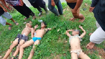 Tiga Bocah laki-laki ditemukan Tenggelam Di Danau Situ Gede  moderland Tangerang Kota