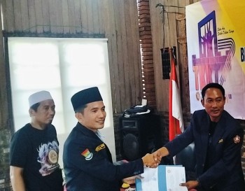 Prayogo A. Zaidi Daftar Sebagai Bakal Calon Ketua Karang Taruna Kabupaten Tangerang