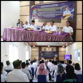 Musrenbang Desa kemuning APBDes 2025 Di Prioritaskan perencanaan bangunan dan Du RKP desa  tahun 2026