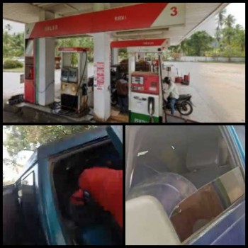Dugaan Penyalahgunaan Penyaluran BBM Jenis Pertalit Oleh SPBU 6479106 Sedau,Singkawang-Kabar