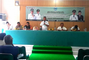 Kelurahan Bambu Apus Kecamatan Pamulang  Gelar Pra Musrenbang TA- 2023