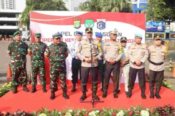 Polda Metro Jaya Gelar Apel Pasukan Operasi Kepolisian Kewilayahan “Keselamatan Jaya 2024